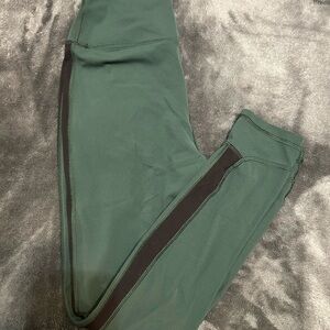 Stori Emerald and Black Leggings